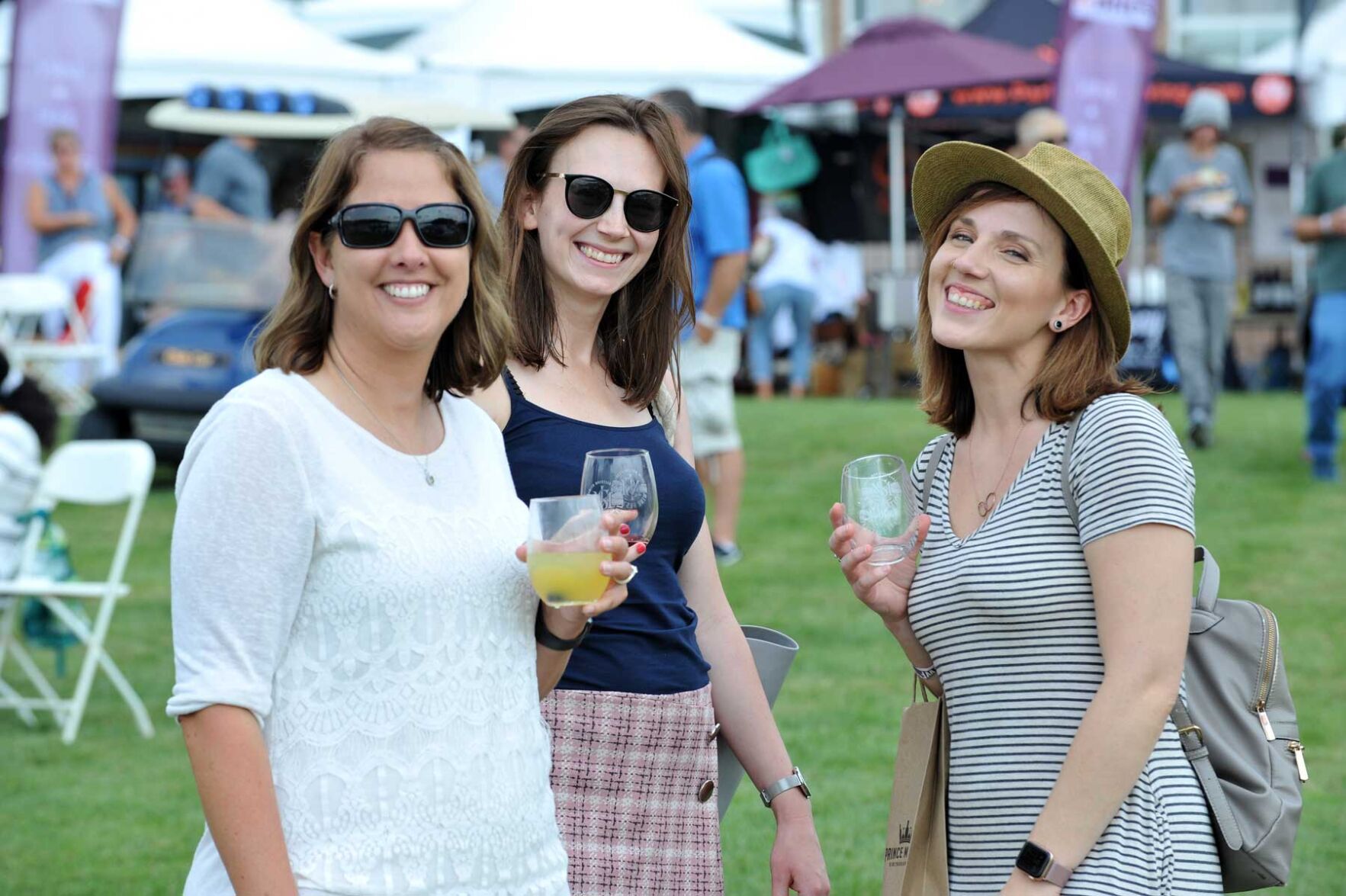Crowd enjoys Wine Festival